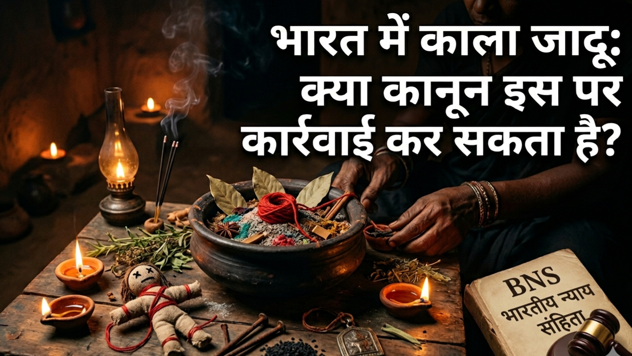 भारत में काला जादू: क्या कानून इस पर कार्रवाई कर सकता है?