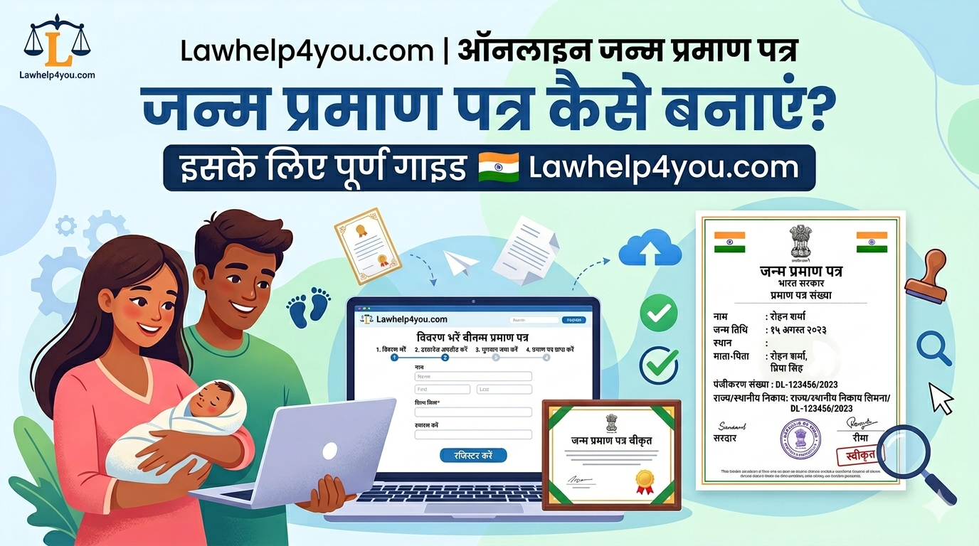 जन्म प्रमाण पत्र कैसे बनाएं? (Birth certificate kese banaye)